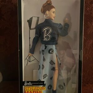Barbie Styled by Marni Doll with Blue Jacket and Skirting